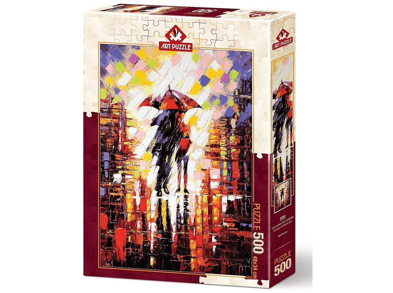 ART PUZZLE Şemsiye Altındaki Aşk 500 Parça Puzzle