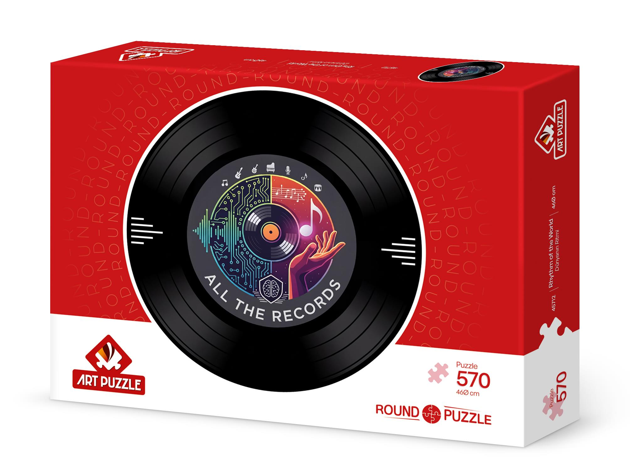ART PUZZLE Dünyanın Ritmi 570 Parça Round Puzzle Fiyat & Özellik ...