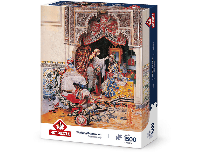 ART PUZZLE Düğün Hazırlığı 1500 Parça Puzzle