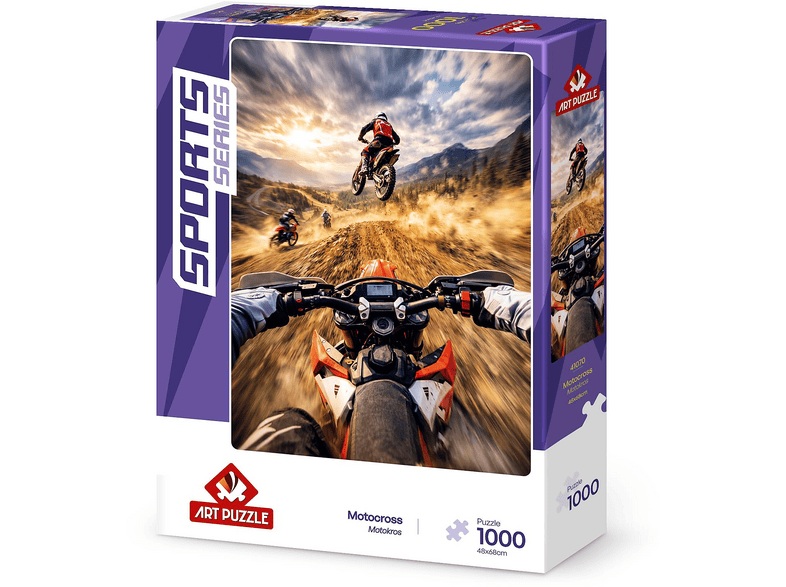 ART PUZZLE Motokros 1000 Parça Puzzle