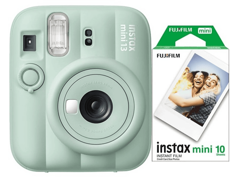 FUJIFILM Instax Mini 13 10'lu Film Fotoğraf Makinesi Yeşil