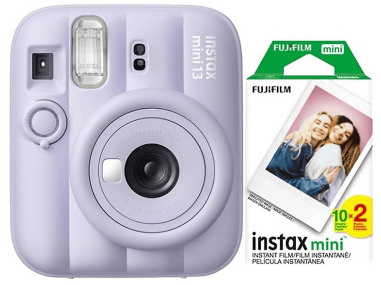 FUJIFILM Instax Mini 13 20'li Film Fotoğraf Makinesi Mor