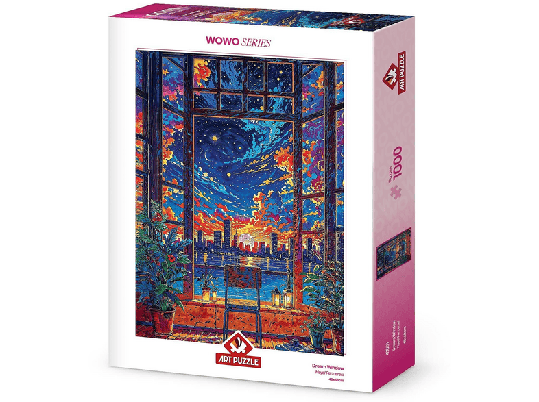 ART PUZZLE Hayal Penceresi 1000 Parça Puzzle