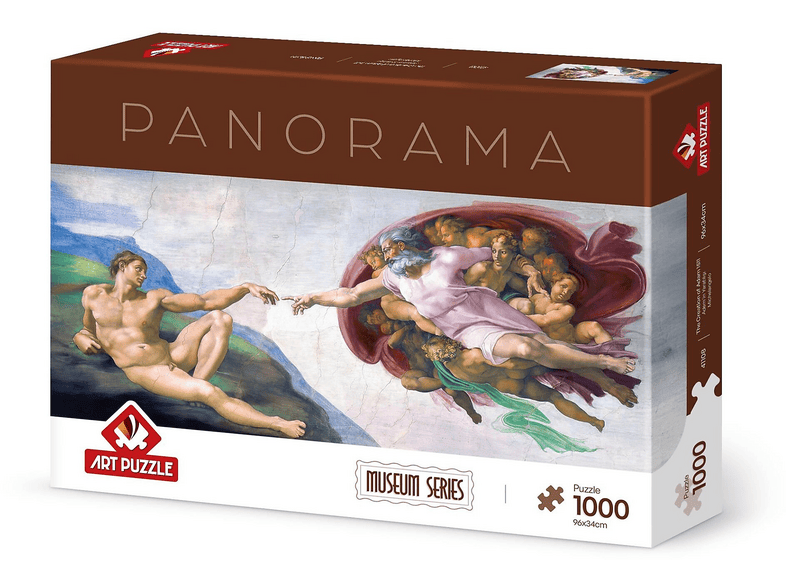 ART PUZZLE Adem'in Yaratılışı 1000 Parça Panorama Puzzle