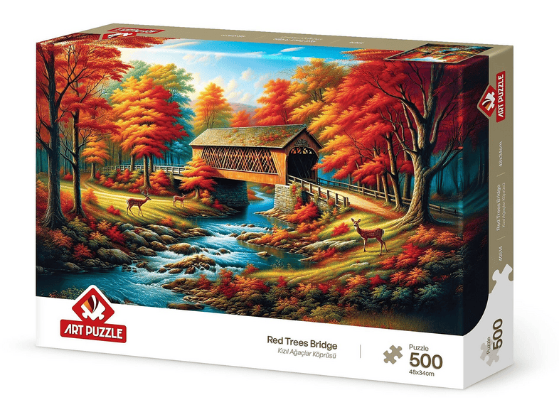 ART PUZZLE Kızıl Ağaçlar Köprüsü 500 Parça Puzzle Fiyat & Özellik