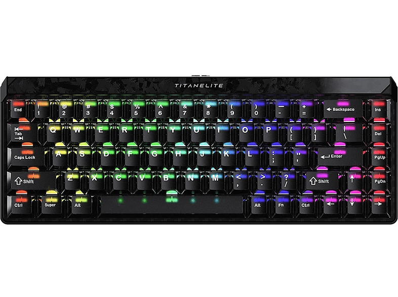 FGG MADLIONS Titan 68 Turbo 8K Manyetik Moyu Magnetic Switches-Forged Carbon Kablolu Oyuncu Klavyesi Beyaz