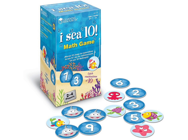 LEARNING RESOURCES I Sea 10! Math Game Brettspiel | SATURN