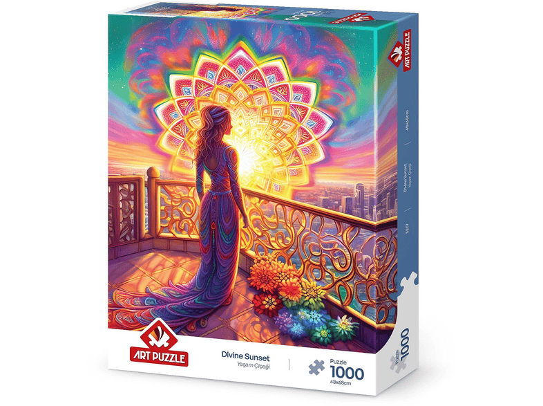 ART PUZZLE Art Puzzle Yaşam Çiçeği 1000 Parça Puzzle Puzzle