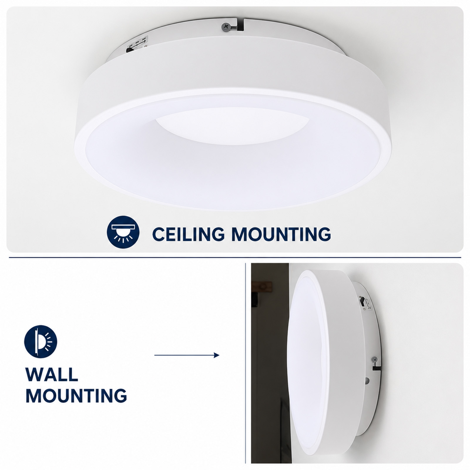 Plafón LED  - CL001-W300 ALPINALUZ, Multicolor