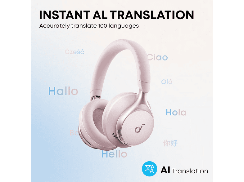 Auriculares inalámbricos | Soundcore Space One - Soft Pink ANKER