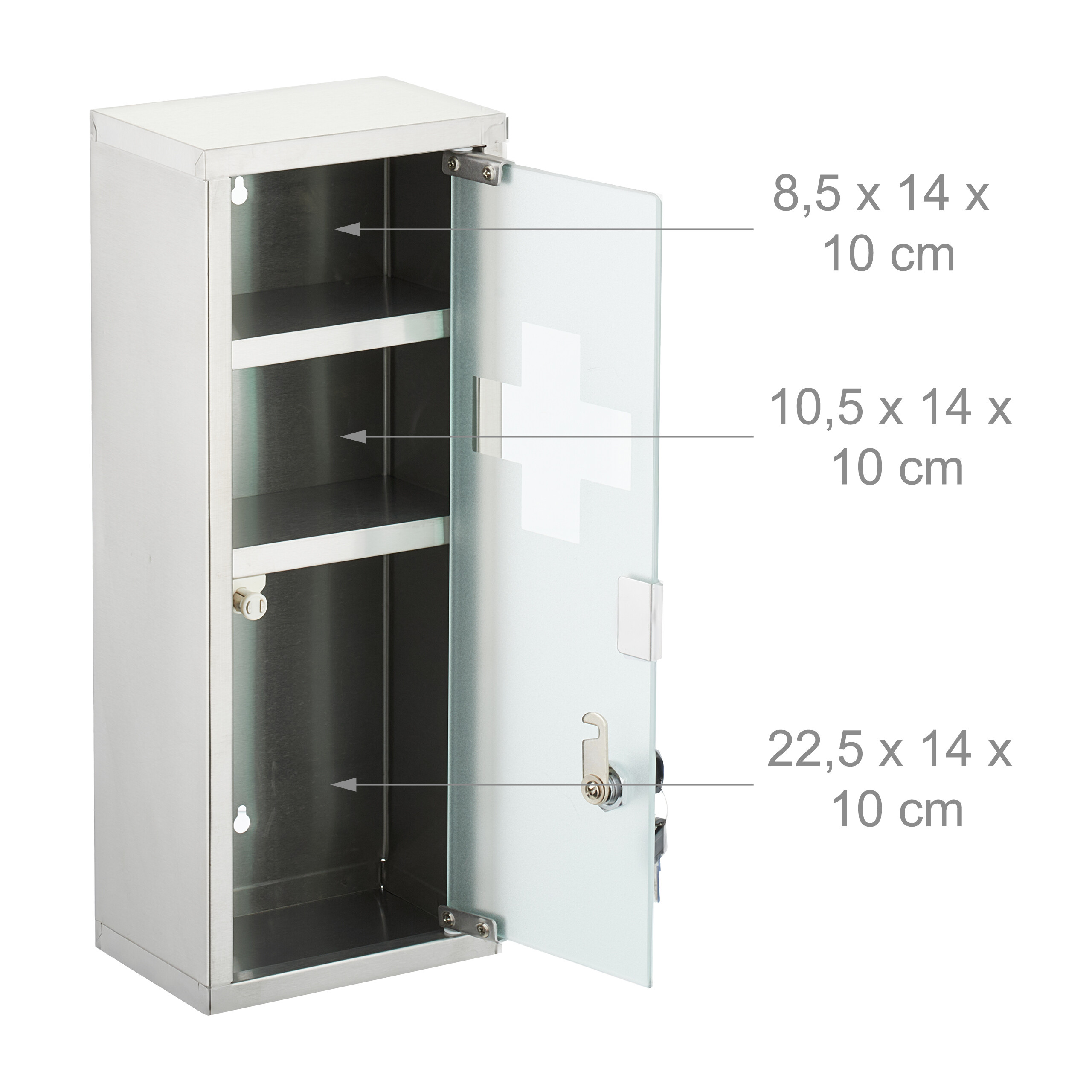 RELAXDAYS Hausapotheke Schrank