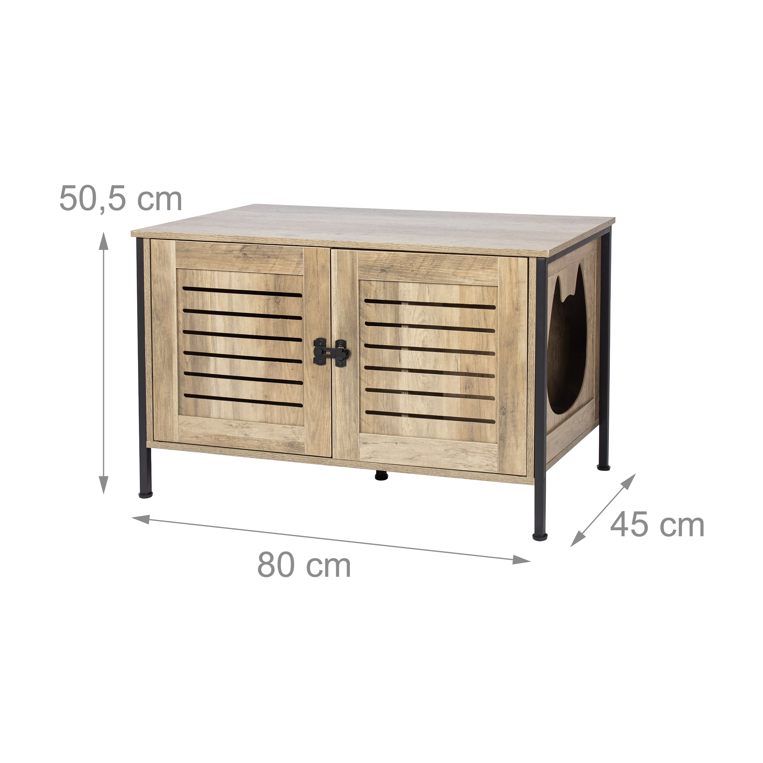 RELAXDAYS Katzenkommode Schrank