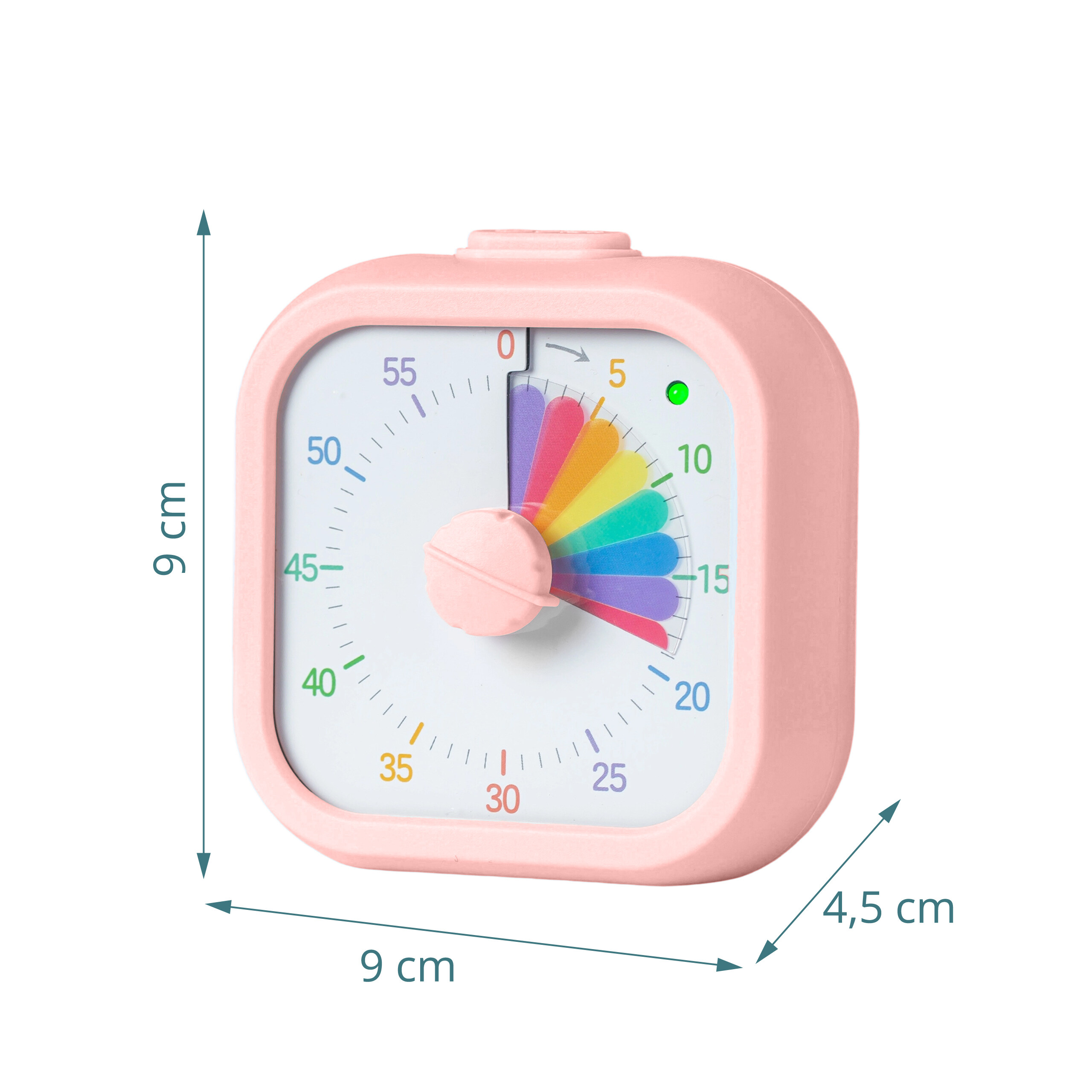 RELAXDAYS Visueller Timer Analoger Kurzzeitwecker