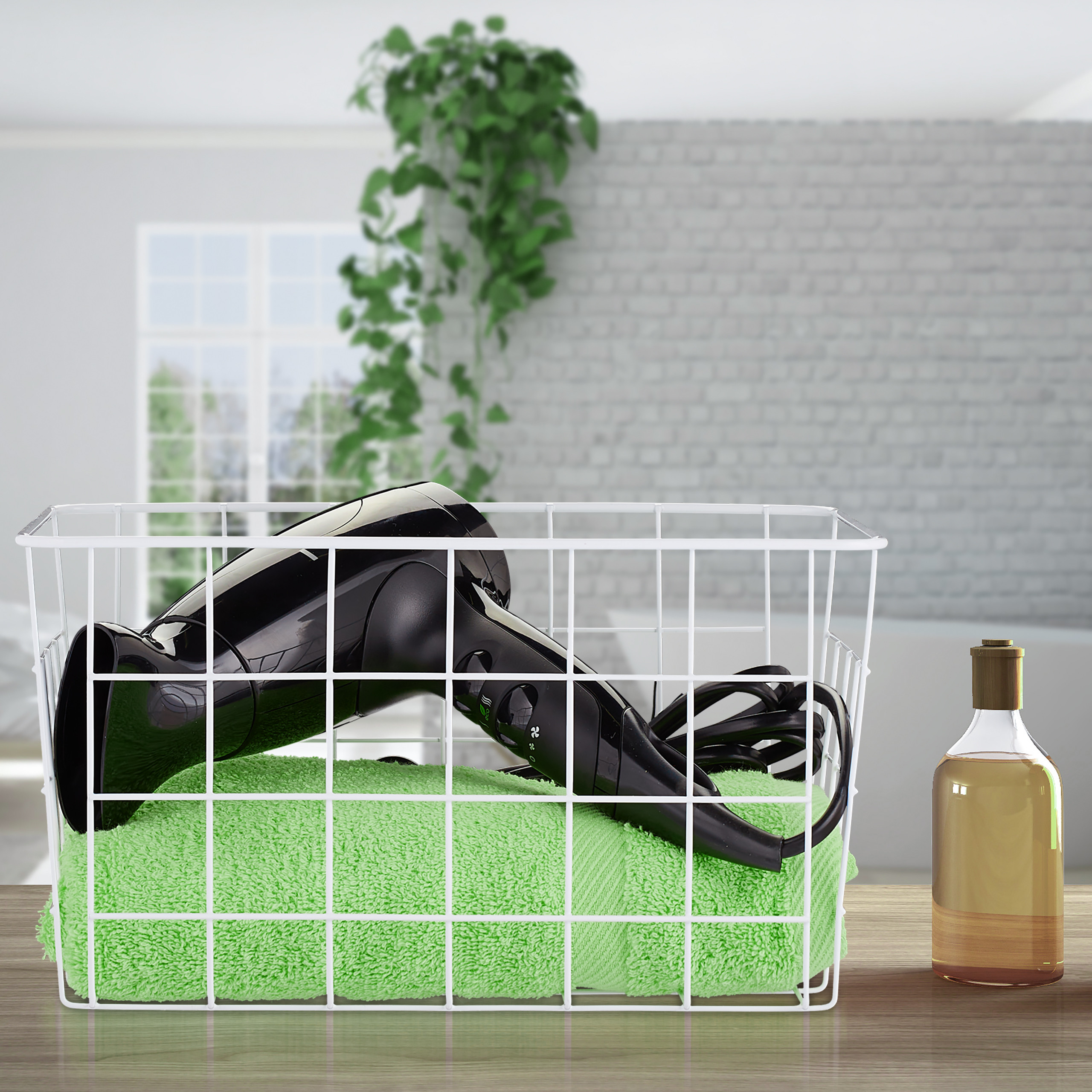 RELAXDAYS Gitterkorb Organizer Schwarz