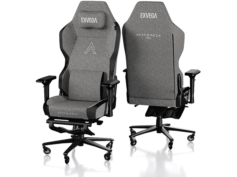 EXVEGA Andromeda Pro Graphite Oyuncu Koltuğu Gri