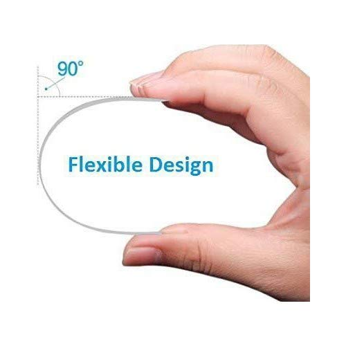 Bir el, esnekliği gösteren ince bir plakayı büküyor, Flexible Design yazısı var.