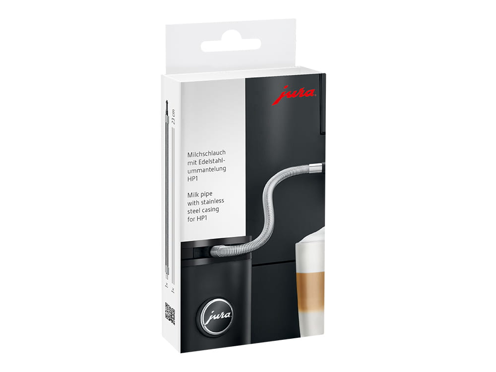 Embalaje del producto para tubo de leche Jura con revestimiento de acero inoxidable HP1.