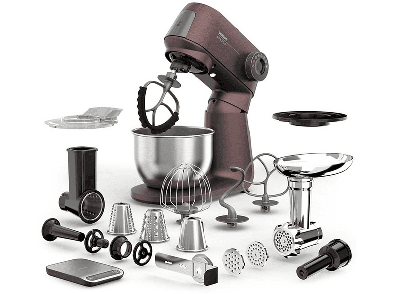 SENCOR GORDON ROBOT DA CUCINA, 1500 W, capacità ciotola 5,5 l, Argento ...
