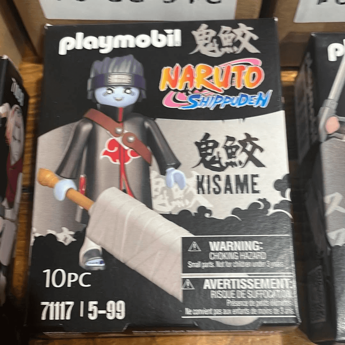 Figura - PLAYMOBIL Kisame, Naruto Shippuden, 7,5 cm, 5 año(s), Plástico, PVC