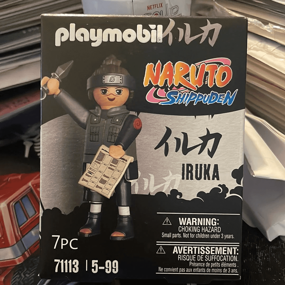 Figura - PLAYMOBIL Kisame, Naruto Shippuden, 7,5 cm, 5 año(s), Plástico, PVC
