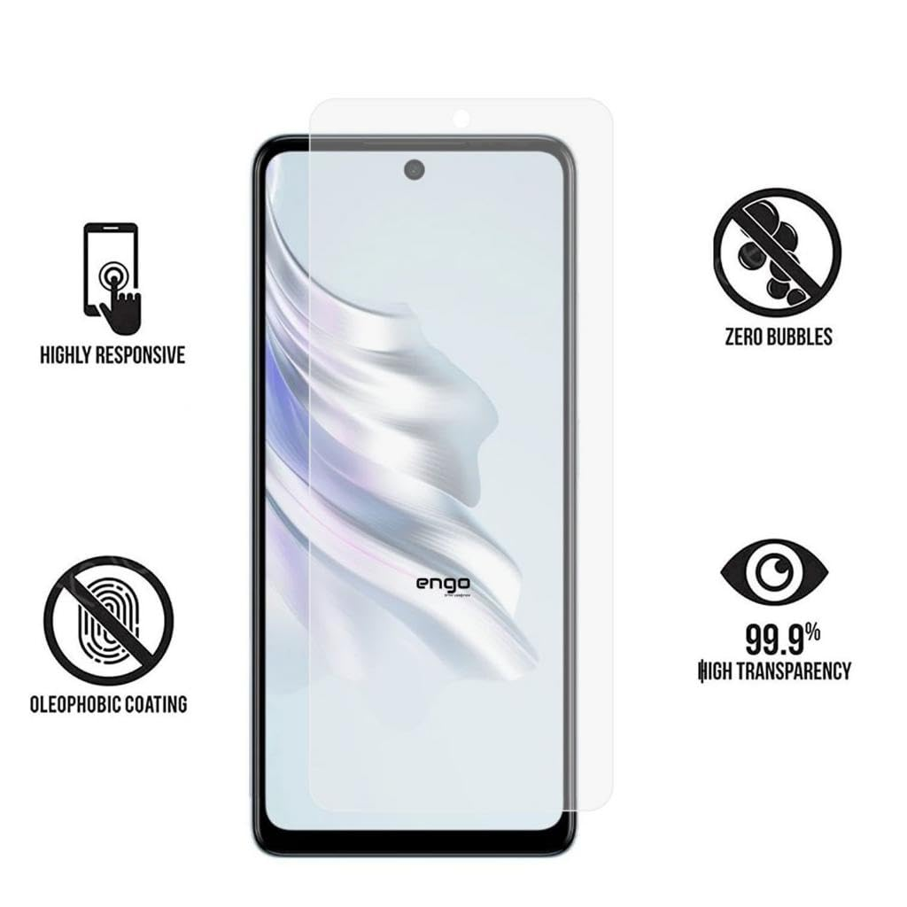 Ekran koruyuculu akıllı telefon ve dokunmatik, kabarcıksız, oleofobik kaplama ve şeffaflık için dört simge.