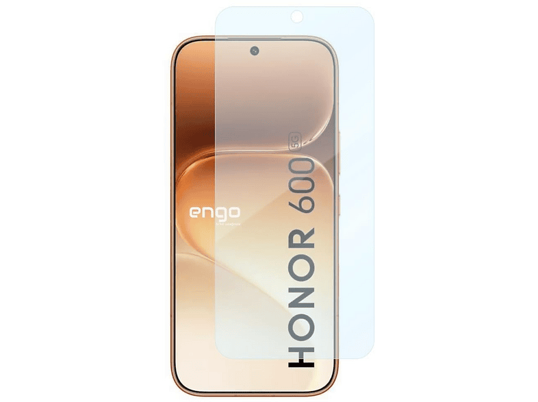 ENGO Honor 600 İle Uyumlu 9H Kırılmaz Esnek Nano Cam, HD Şeffaf Ekran Koruyucu