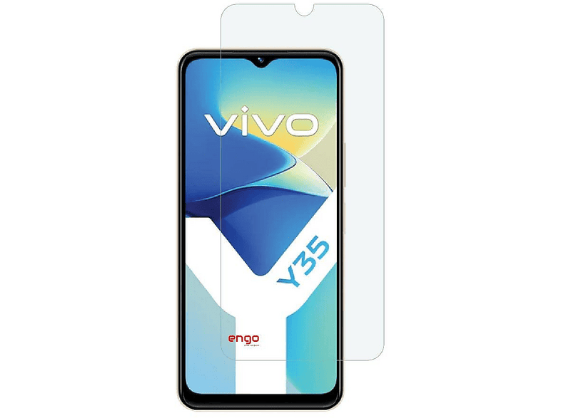 ENGO Vivo Y35 İle Uyumlu 9H Kırılmaz Esnek Nano Cam, HD Şeffaf Ekran Koruyucu