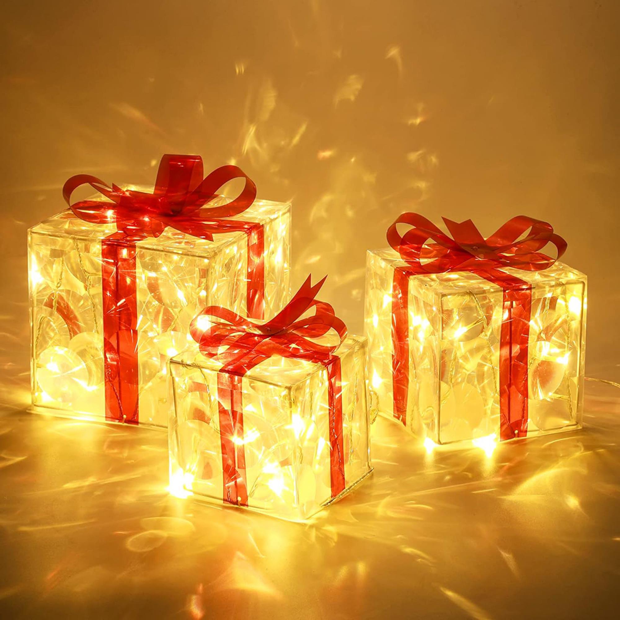 MARKETHAVEN 3er Set Warmweiß PVC Wasserdicht Weihnachtsdekoration | SATURN
