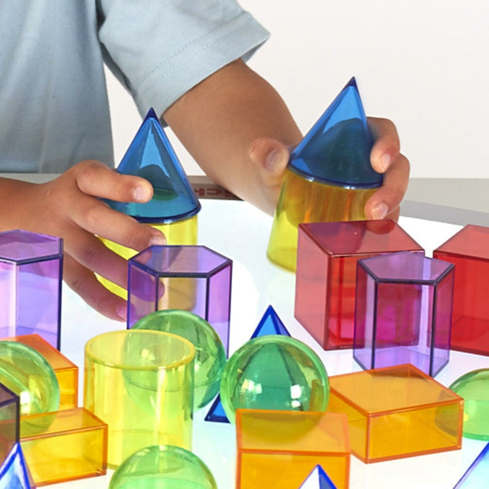 TICKIT Geometric Shapes Lernspielzeuge, Durchscheinend, Mehrfarbig | SATURN