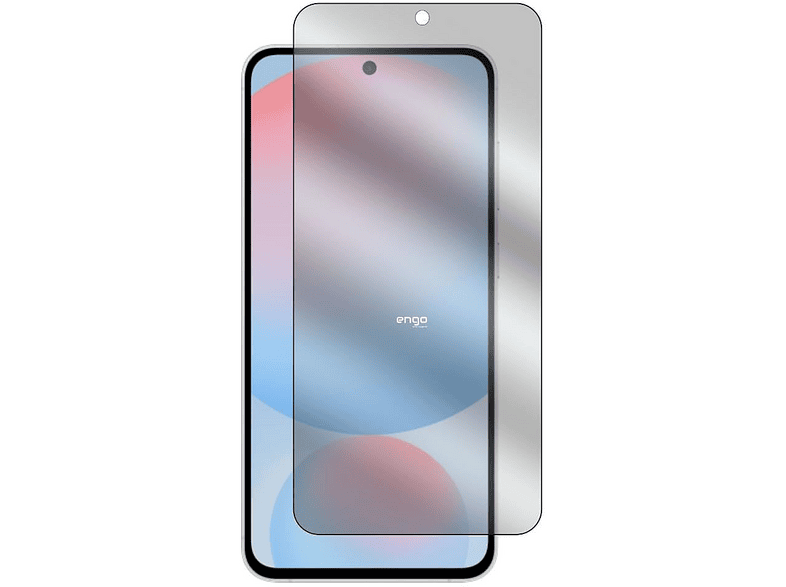 ENGO Samsung Galaxy S24 FE İle Uyumlu Hayalet Yandan Görünmeyen 9H Kırılmaz Nano Cam Ekran Koruyucu