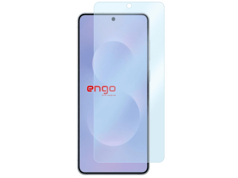 ENGO Samsung Galaxy S25 Edge İle Uyumlu 9H Kırılmaz Esnek Nano Cam HD Ekran Koruyucu
