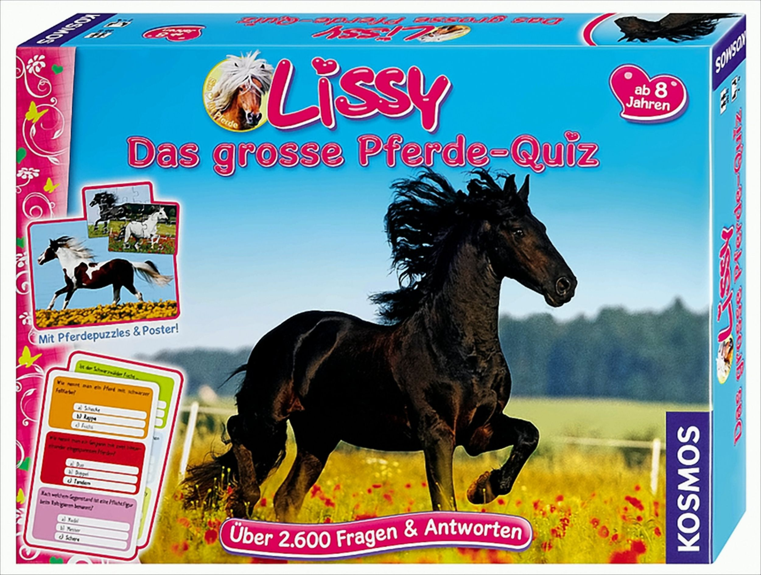 KOSMOS Lissy | Das große Pferdequiz Spiel Mehrfarbig | MediaMarkt