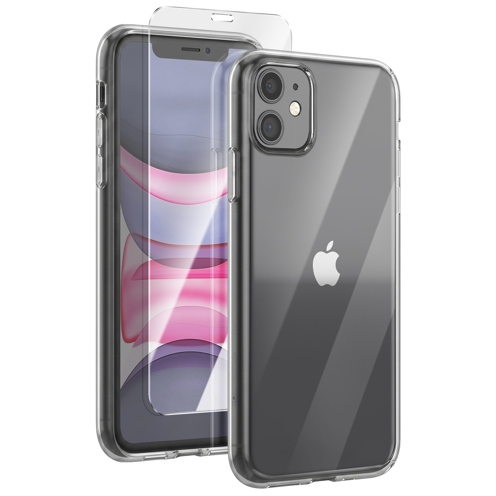 AVIZAR Complete Protection Pack, Backcover, Apple, iPhone 11 ...