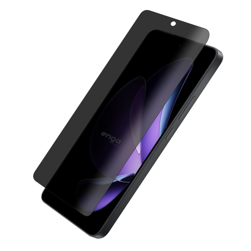 Cam ekran koruyuculu siyah bir akıllı telefon.
