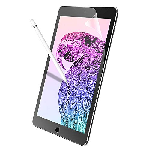 Ekranında papağan grafiği olan bir tablet ve yanında dokunmatik kalem.