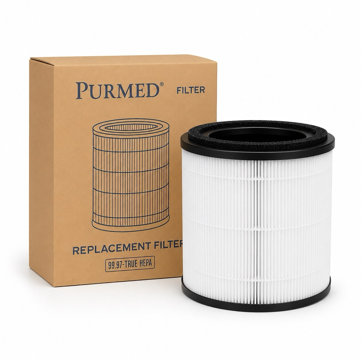 PURMED Rowenta PU2220 Pure Air Compact Hava Temizleyici Uyumlu Hepa ...