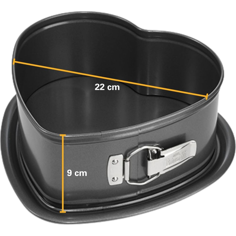 RBV BIRKMANN Springform Herz Easy Baking Springform herzförmig 22 cm ...