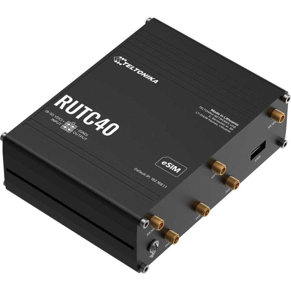 TELTONIKA RUTC40 Global 4G Edge Wi-Fi 6 LTE-Industrie-Router | MediaMarkt