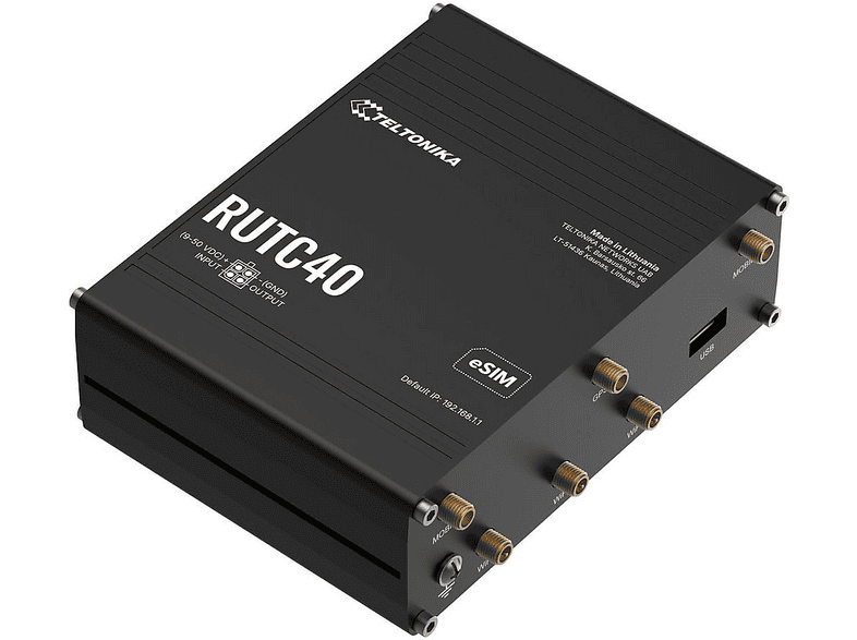 TELTONIKA RUTC40 Global 4G Edge Wi-Fi 6 LTE-Industrie-Router | MediaMarkt