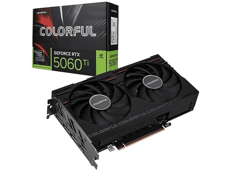 COLORFUL Gaming Duo GDDR7 128BİT 16GB-V GeForce RTX™ 5060 Ti 16 GB Ekran Kartı