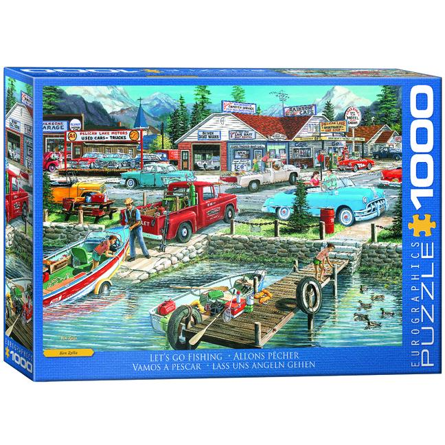 EUROGRAPHICS 6000-5868 | Lass uns Angeln gehen, Puzzle,... Let's Go ...