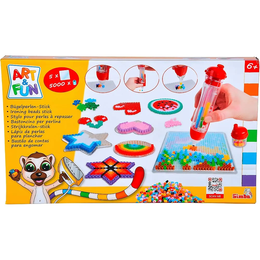 SIMBA Bügelperlenstick mit 5000 Perlen Art + Fun X | SATURN