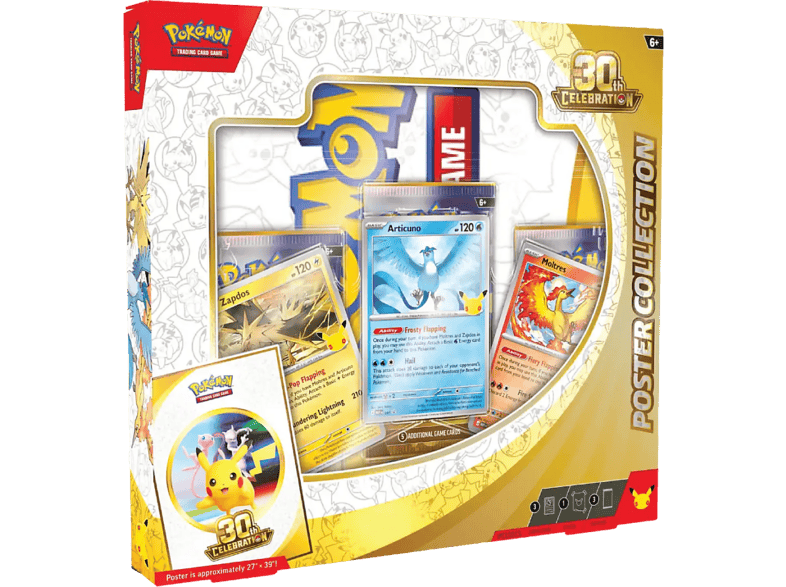 POKEMON 30th Celebration Poster Box Englisch Sammelkarten | SATURN