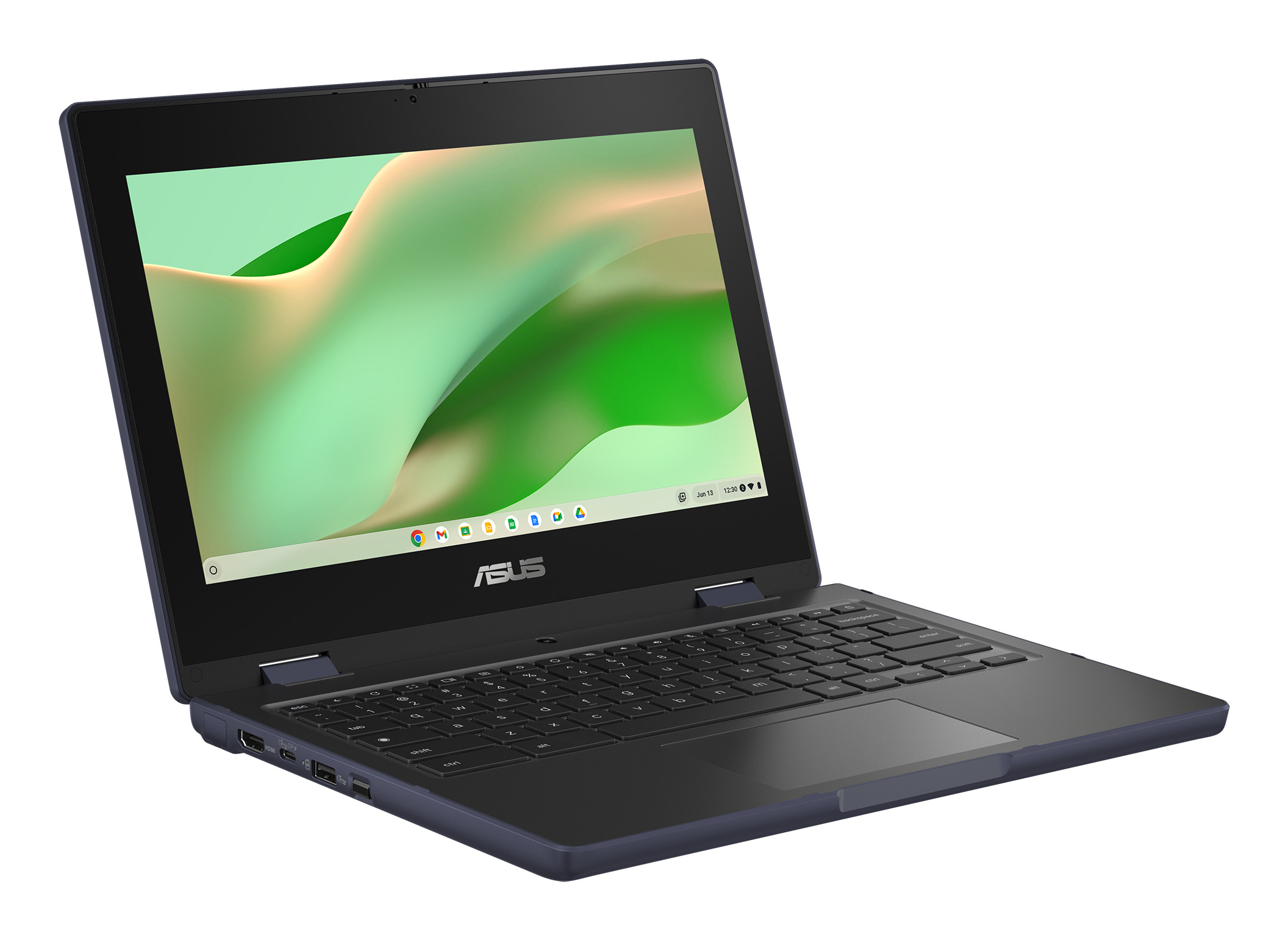 Convertible 2 en 1 - ASUS Chromebook CR11 Flip CR1104FTA-NS0094, 11,6 " HD, Intel N150, 8 GB RAM, 64 GB, HD Graphics, Google ChromeOS, Gris Mineral
