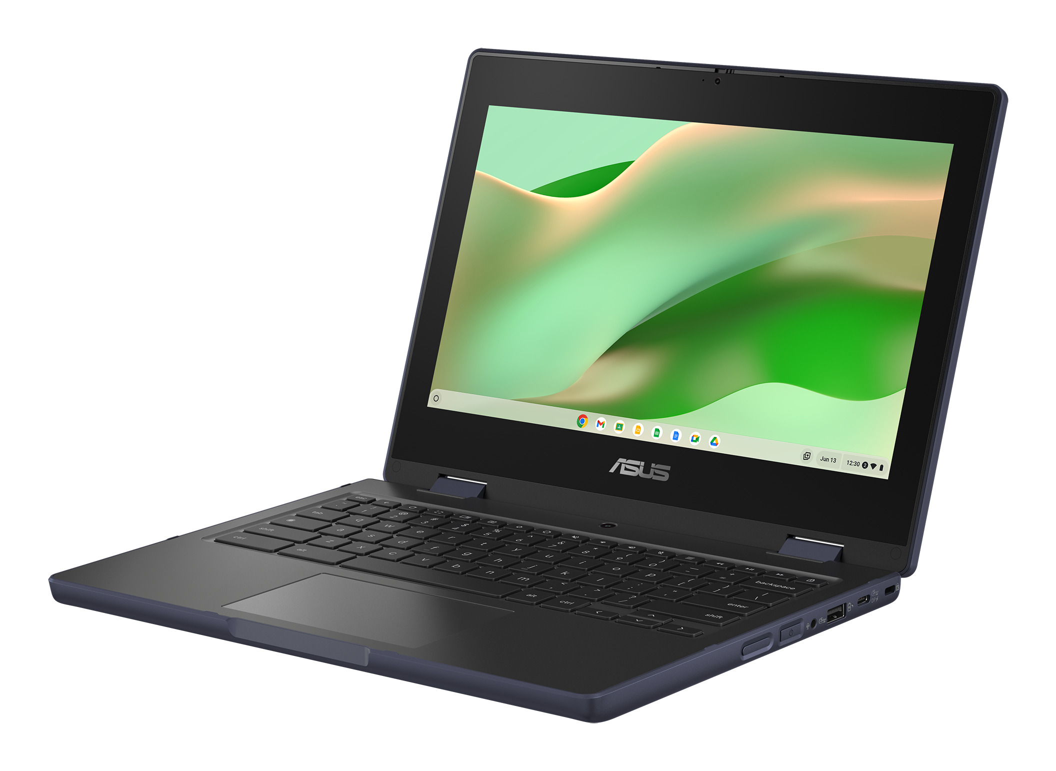 Convertible 2 en 1 - ASUS Chromebook CR11 Flip CR1104FTA-NS0094, 11,6 " HD, Intel N150, 8 GB RAM, 64 GB, HD Graphics, Google ChromeOS, Gris Mineral
