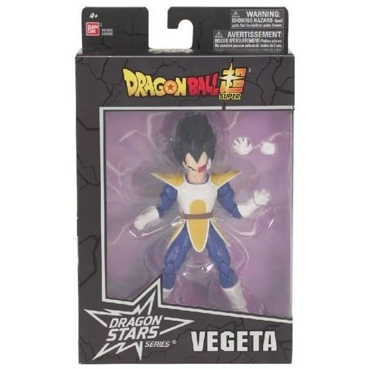 Figurka akcji Dragon Ball Super Vegeta w oryginalnym opakowaniu.