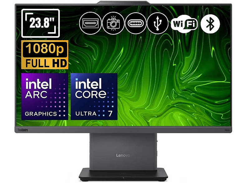 LENOVO IdeaCentre 27ILL11 FHD F0JW000HTR A1 Intel Core Ultra 5 226V 16 GB 1 TB 27 inç FreeDOS All In One Bilgisayar Gri