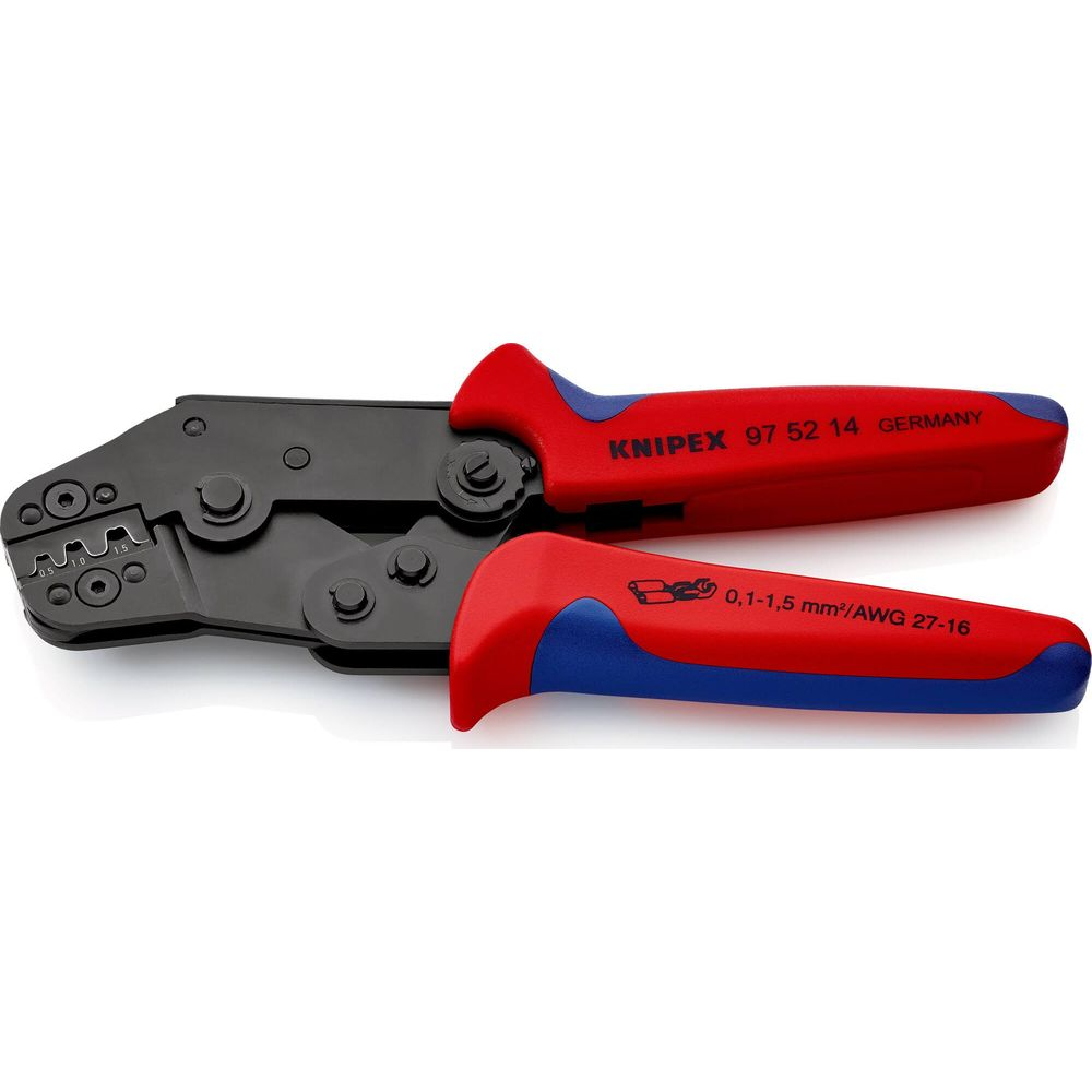 KNIPEX Crimpzange 195mm 97 52 14 Crimpzangen, Rot