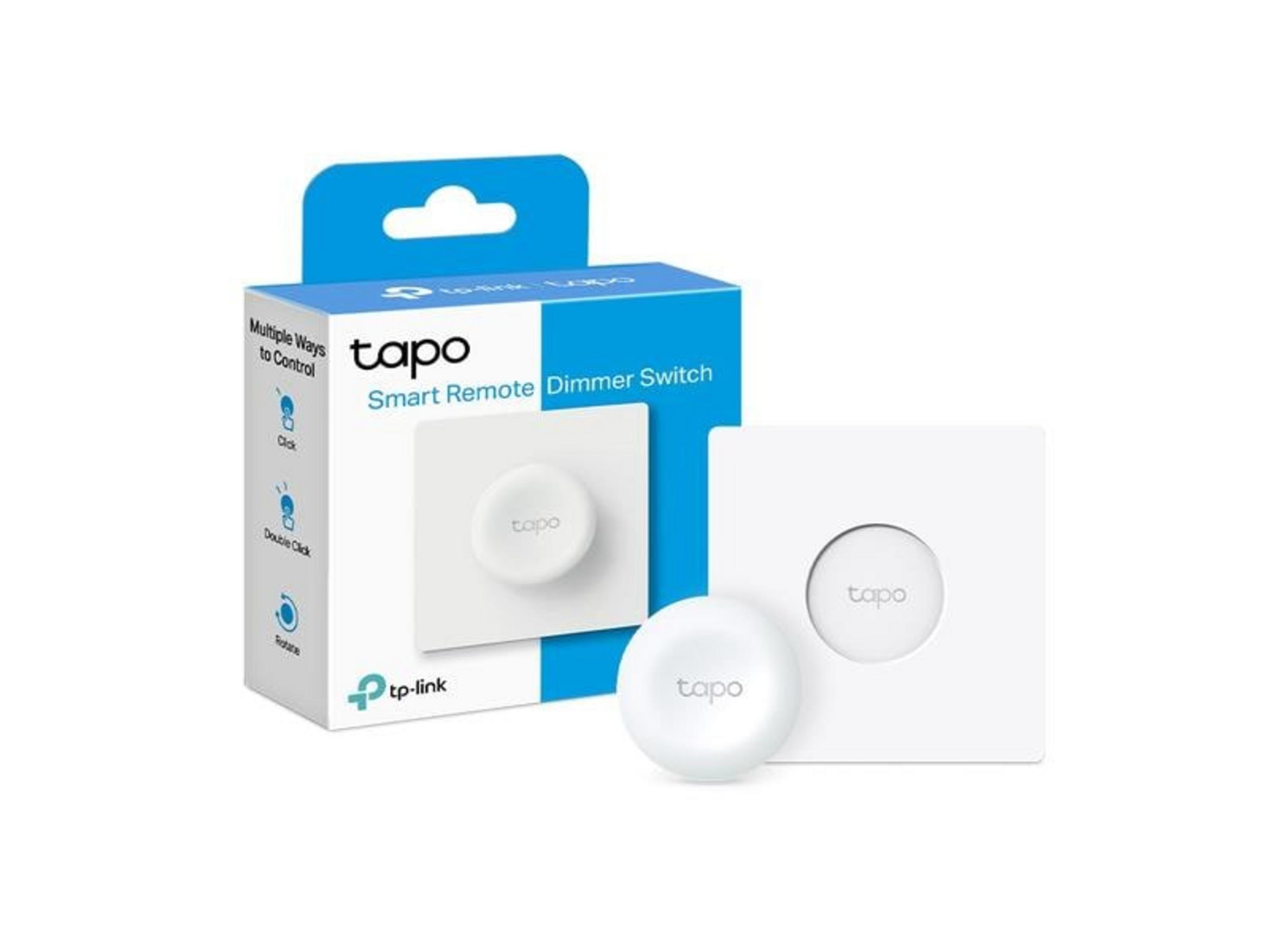 Tapo Smart Remote Dimmer Switch mit Verpackung.