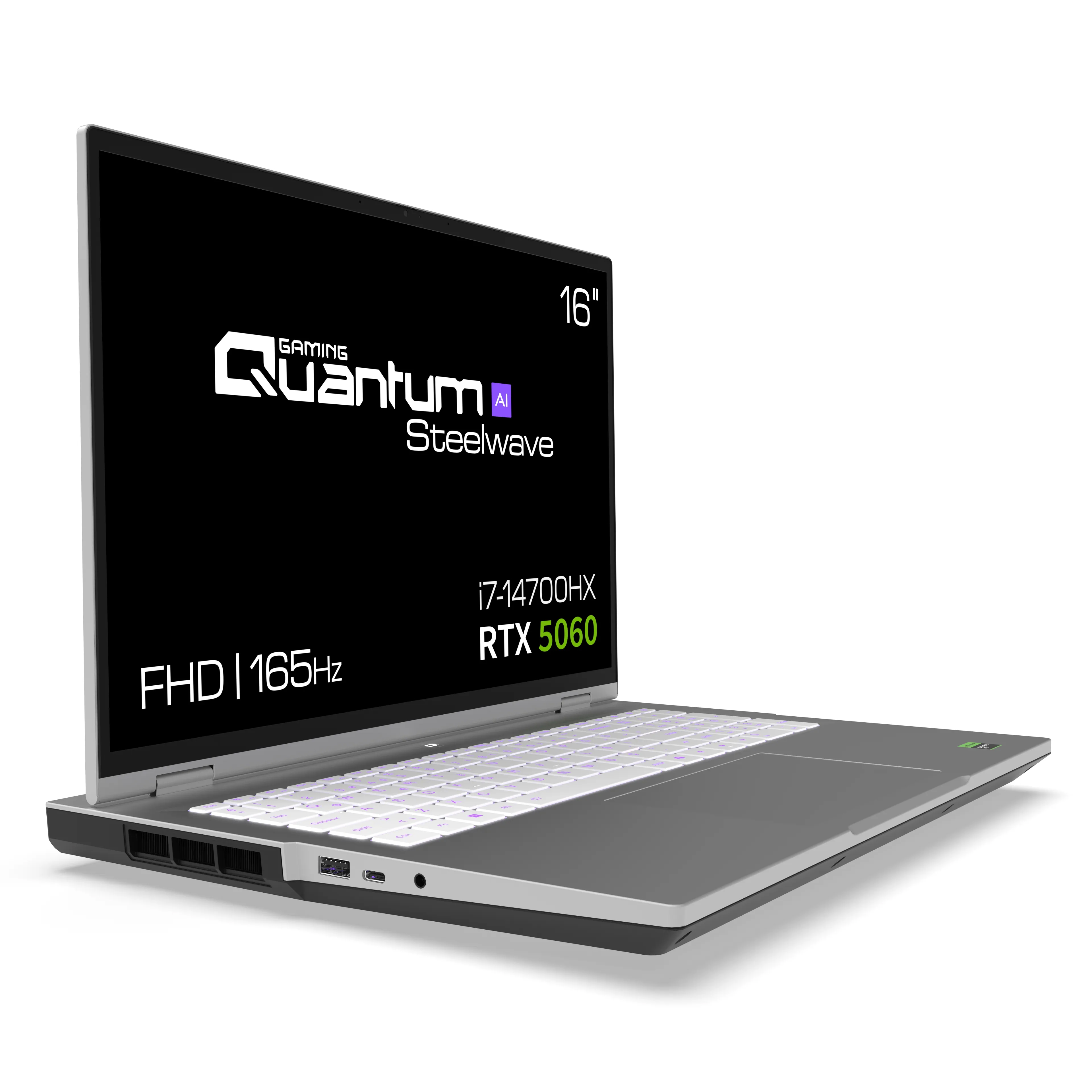 QUANTUM GAMING Steelwave 16 D DDR5 Nvme RTX5060 8 GB GDDR7 FHD IPS